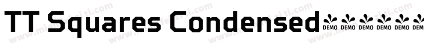 TT Squares Condensed字体转换
